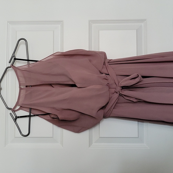 Bridesmaid dress, dusty rose, sorella vita, size 12 - Picture 2 of 6
